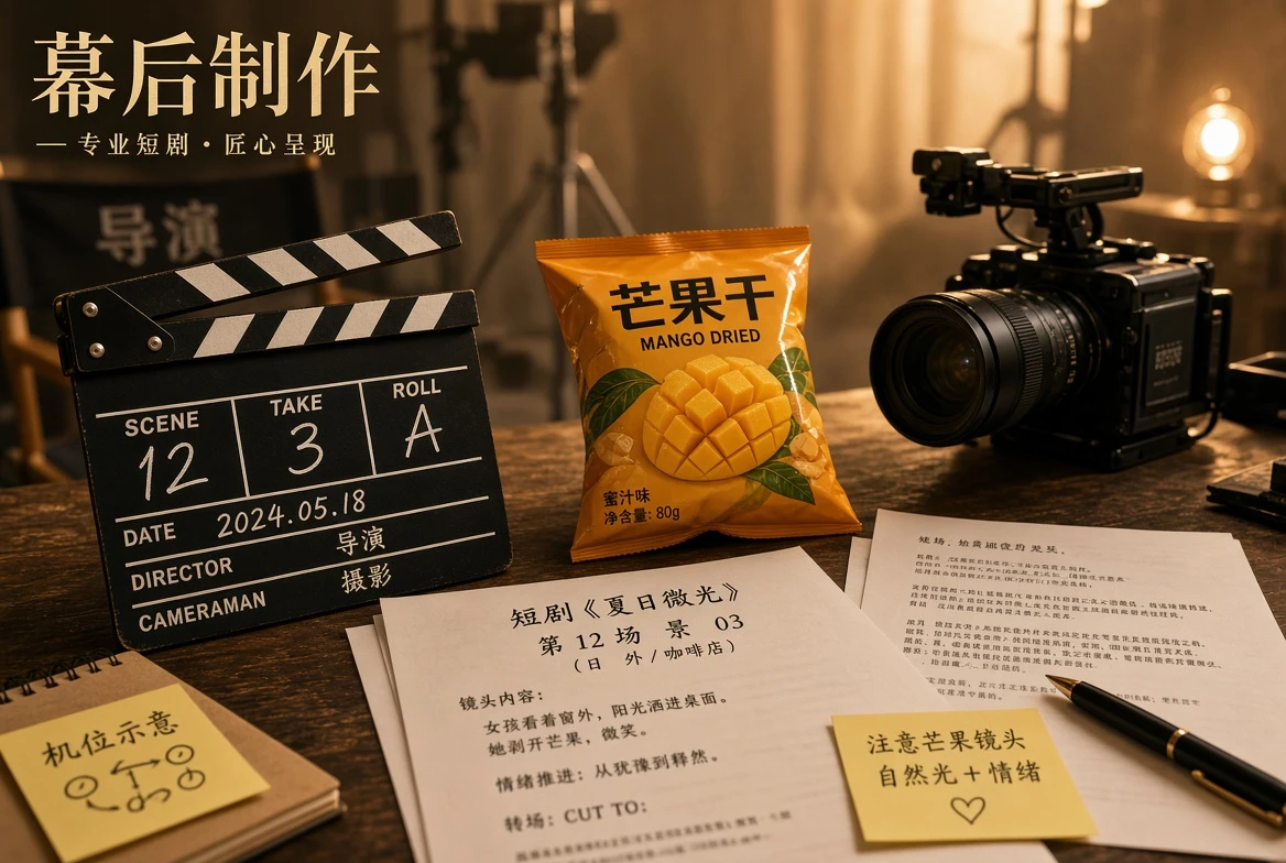 黄果短剧制作过程